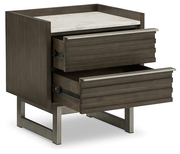 Arkenton Two Drawer Night Stand