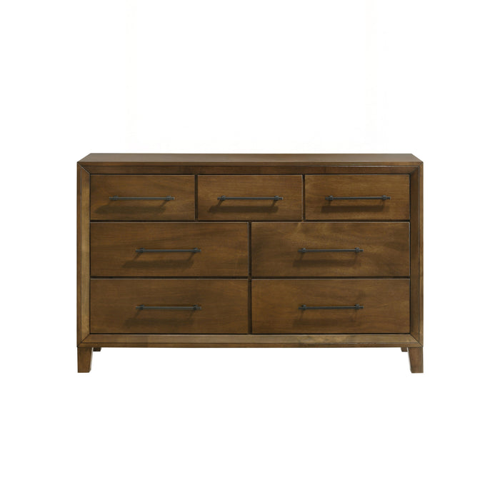 BALLARD 7 DRAWER DRESSER-WALNUT
