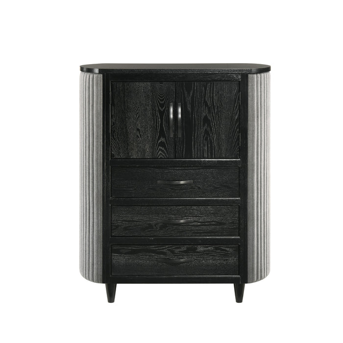 SKYLINE DOOR CHEST-ONYX
