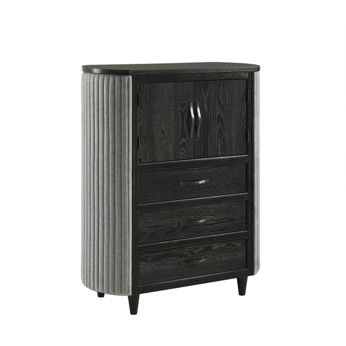 SKYLINE DOOR CHEST-ONYX