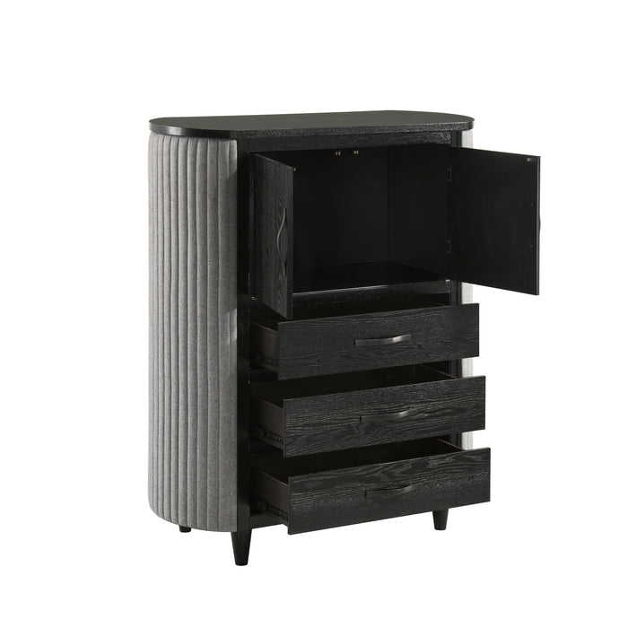 SKYLINE DOOR CHEST-ONYX