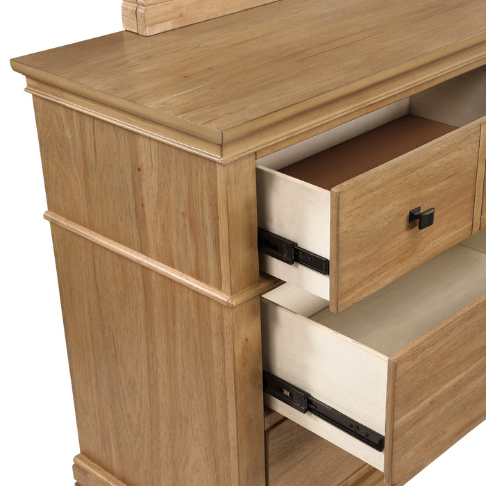 SUNSTONE MIRROR-HONEY