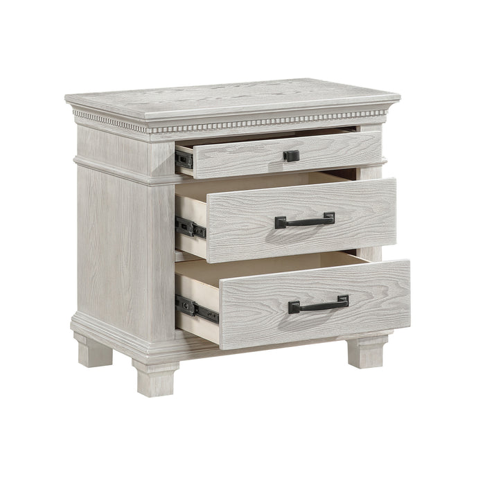 SILVER SANDS NIGHTSTAND-GRAY