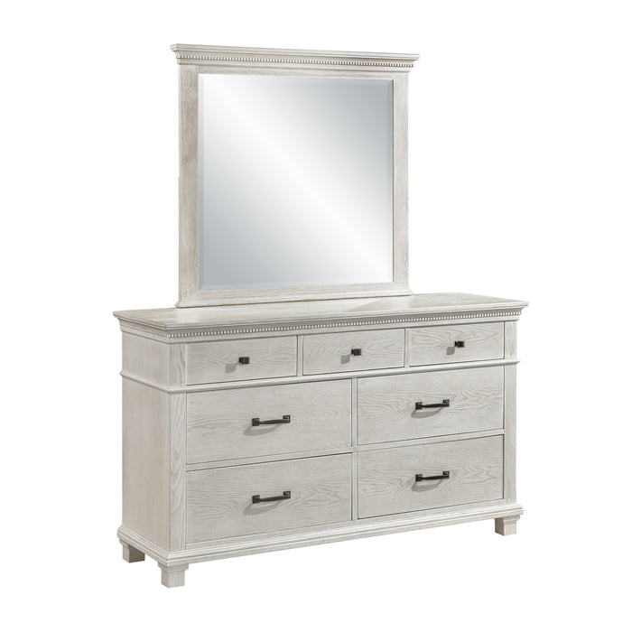 SILVER SANDS MIRROR-GRAY