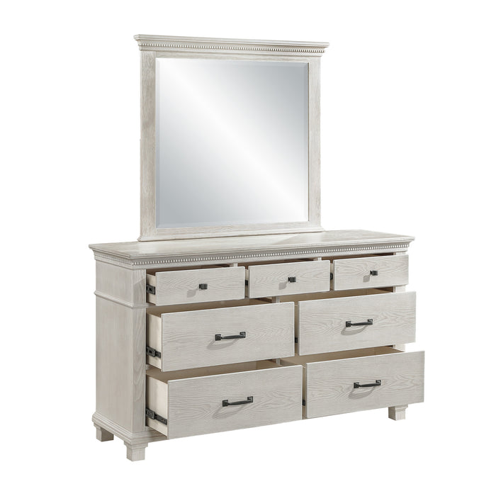 SILVER SANDS MIRROR-GRAY