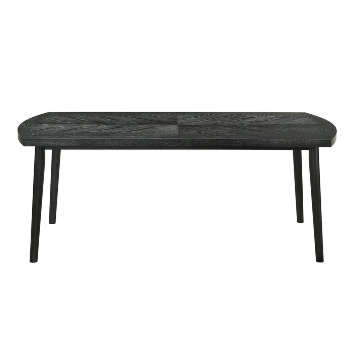 SKYLINE RECTANGLE DINING TABLE-ONYX