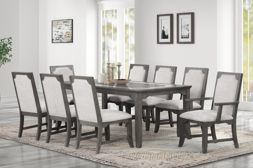LISBON DINING SIDE CHAIR (2 PER CARTON)-GRAY