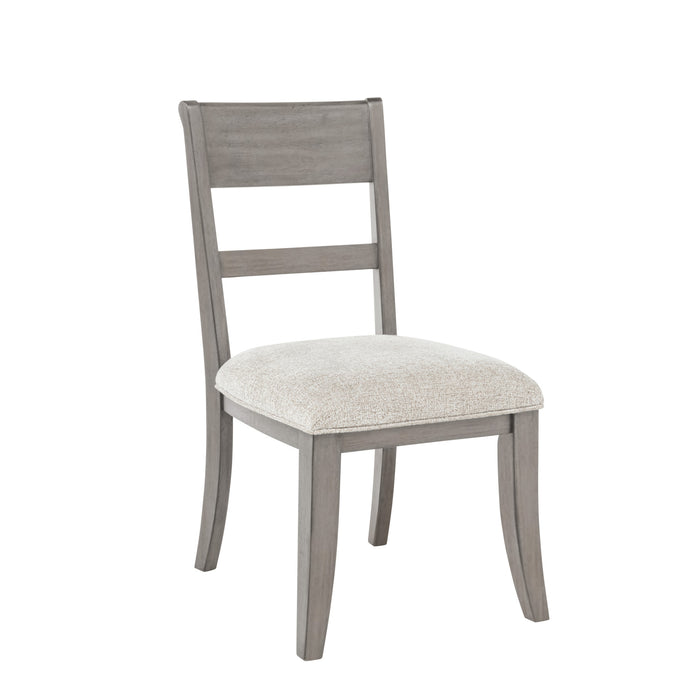 MARIANA WOOD BACK SIDE CHAIR (2 PER CARTON)-VINTAGE CREME