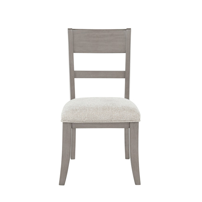 MARIANA WOOD BACK SIDE CHAIR (2 PER CARTON)-VINTAGE CREME