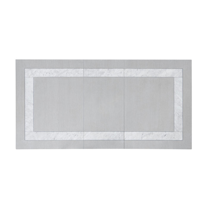 FIONA RECTANGLE DINING TABLE-MIST GRAY
