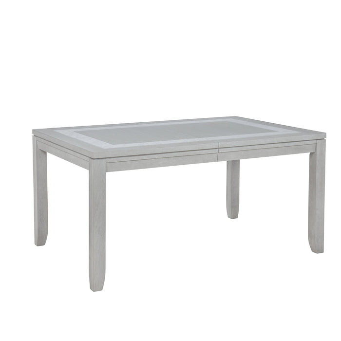 FIONA RECTANGLE DINING TABLE-MIST GRAY