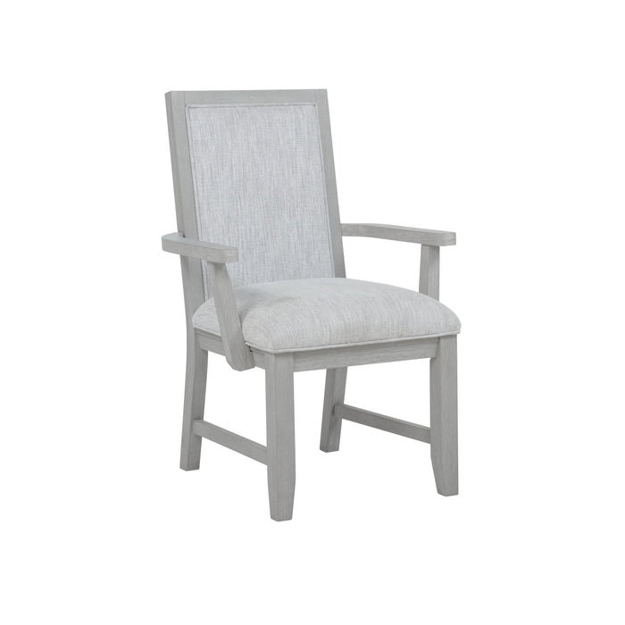 FIONA DINING ARM CHAIR (2 PER CARTON)-MIST GRAY