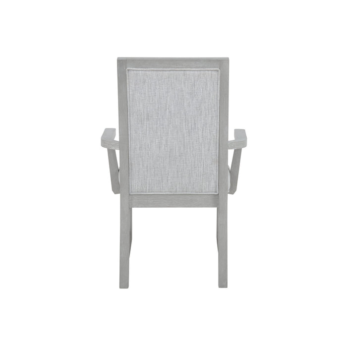FIONA DINING ARM CHAIR (2 PER CARTON)-MIST GRAY
