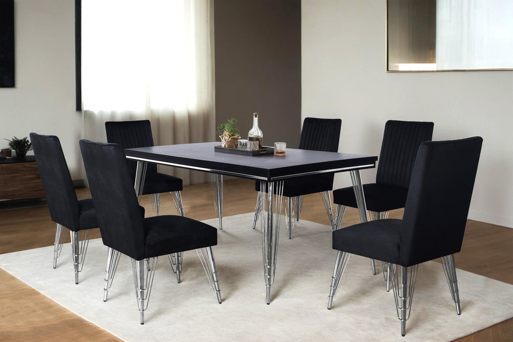 AVA DINING TABLE-BLACK