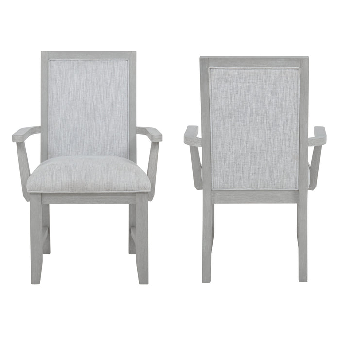 FIONA DINING ARM CHAIR (2 PER CARTON)-MIST GRAY