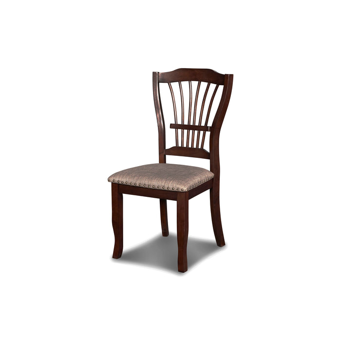 BIXBY  DINING CHAIR (2 PER CARTON)-ESPRESSO