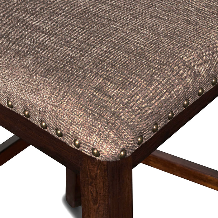 BIXBY  COUNTER  CHAIR (2 PER CARTON)-ESPRESSO