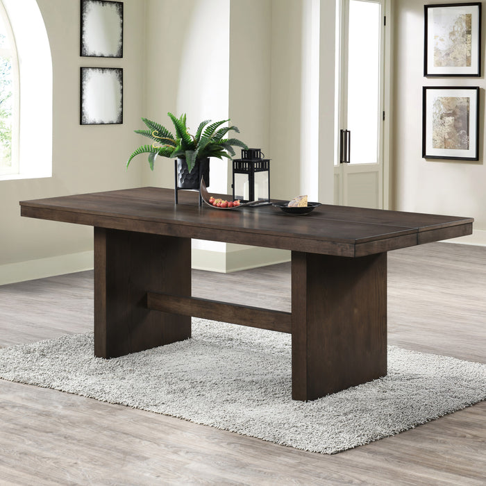 KODY 79" RECTANGLE DINING TABLE TOP-DK WALNUT