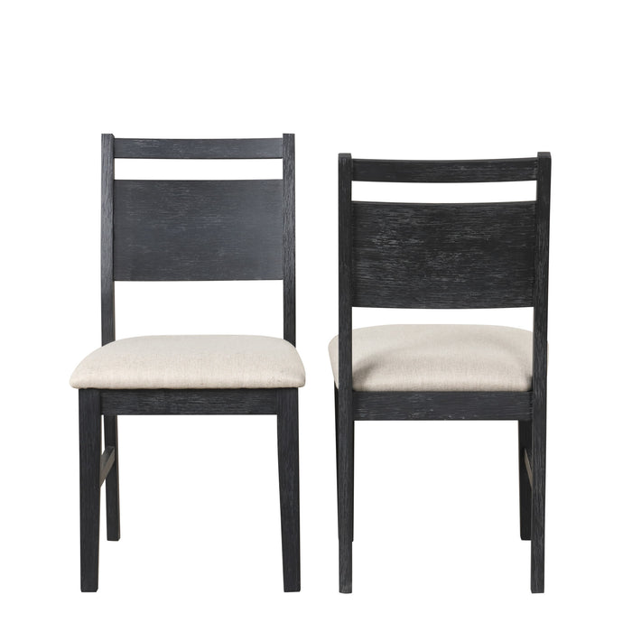 SABLE CREST DINING CHAIR -BLACK