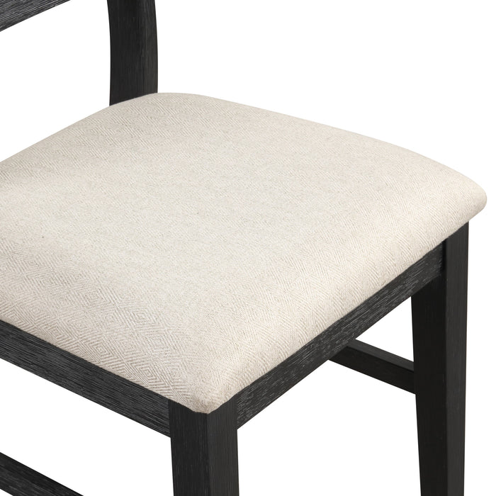 SABLE CREST DINING CHAIR -BLACK