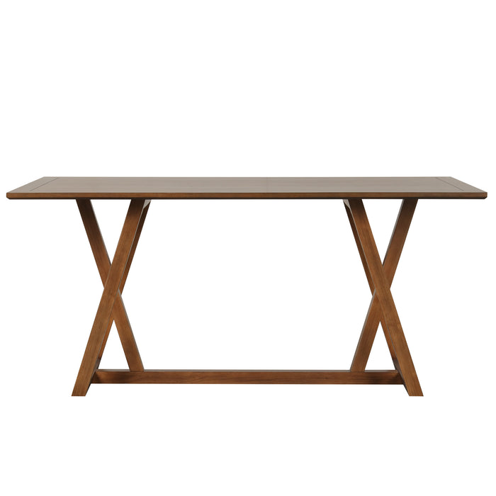 PUTNAM COUNTER TABLE-WALNUT