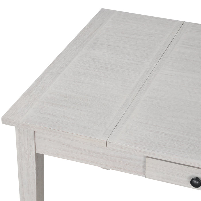 ECHO RECTANGLE DINING TABLE-DRIFTWOOD