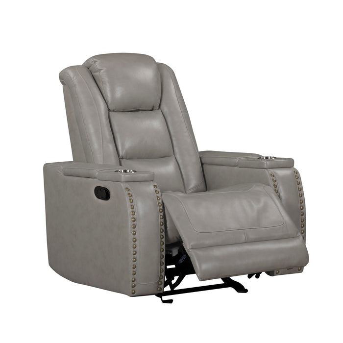 BRECKENRIDGE II GLIDER RECLINER-LT GRAY