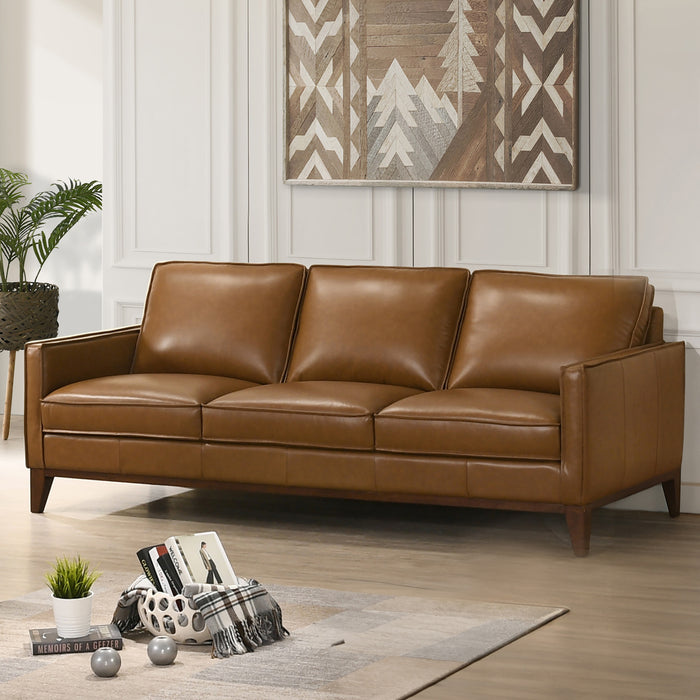 CASPAR SOFA-CARAMEL
