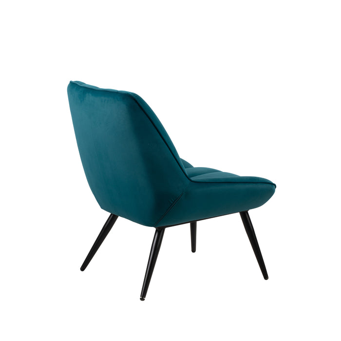 ASTRID GREEN VELVET ACCENT CHAIR