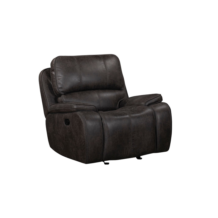 BROOKINGS GLIDER RECLINER-CHARCOAL