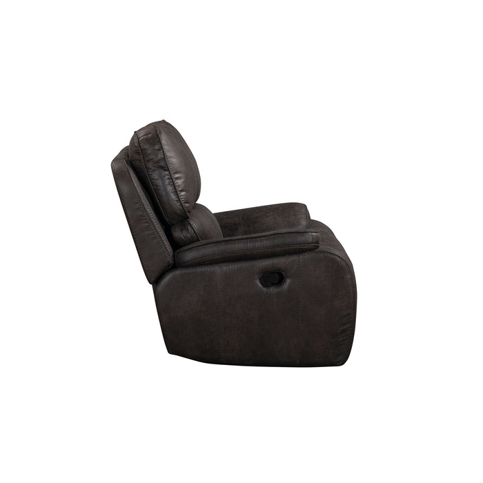 BROOKINGS GLIDER RECLINER-CHARCOAL
