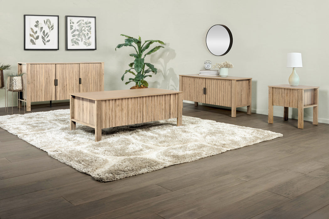 THAYER 55" SIDEBOARD / TV CONSOLE-NATURAL