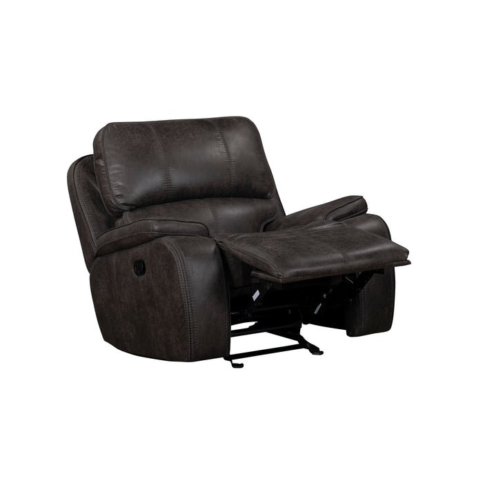 BROOKINGS GLIDER RECLINER-CHARCOAL