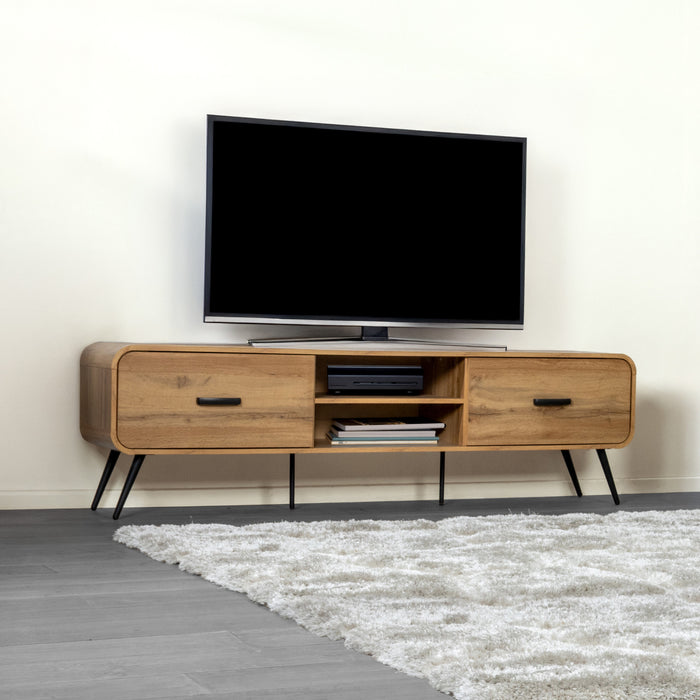 ROWAN 71" LOW PROFILE TV CONSOLE-NATURAL