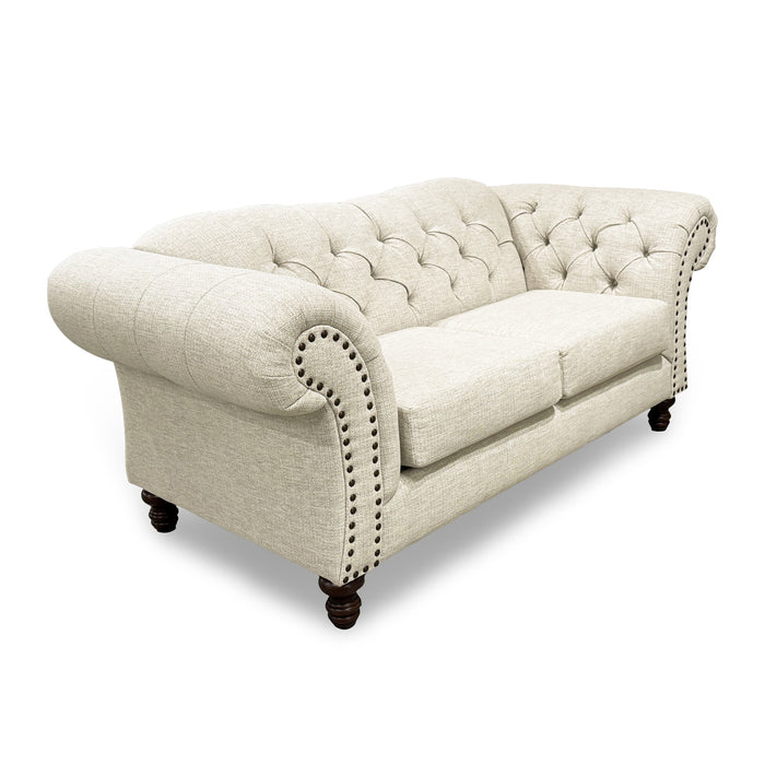 WHITMORE LOVESEAT -KHAKI BEIGE