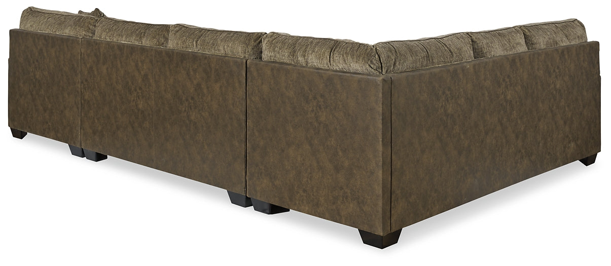 Abalone 3-Piece Sectional with Chaise JR Furniture Store