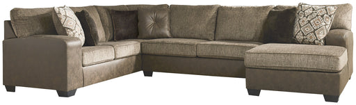 Abalone 3-Piece Sectional with Ottoman JR Furniture Store