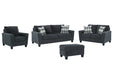 Abinger Sofa, Loveseat, Chair and Ottoman JR Furniture Store