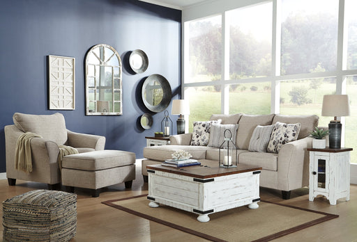 Abney Sofa Chaise, Chair, and Ottoman JR Furniture Store