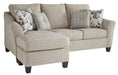 Abney Sofa Chaise, Chair, and Ottoman JR Furniture Store