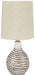 Aleela Metal Table Lamp (1/CN) JR Furniture Store
