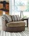 Alesbury Oversized Swivel Accent Chair JR Furniture Store