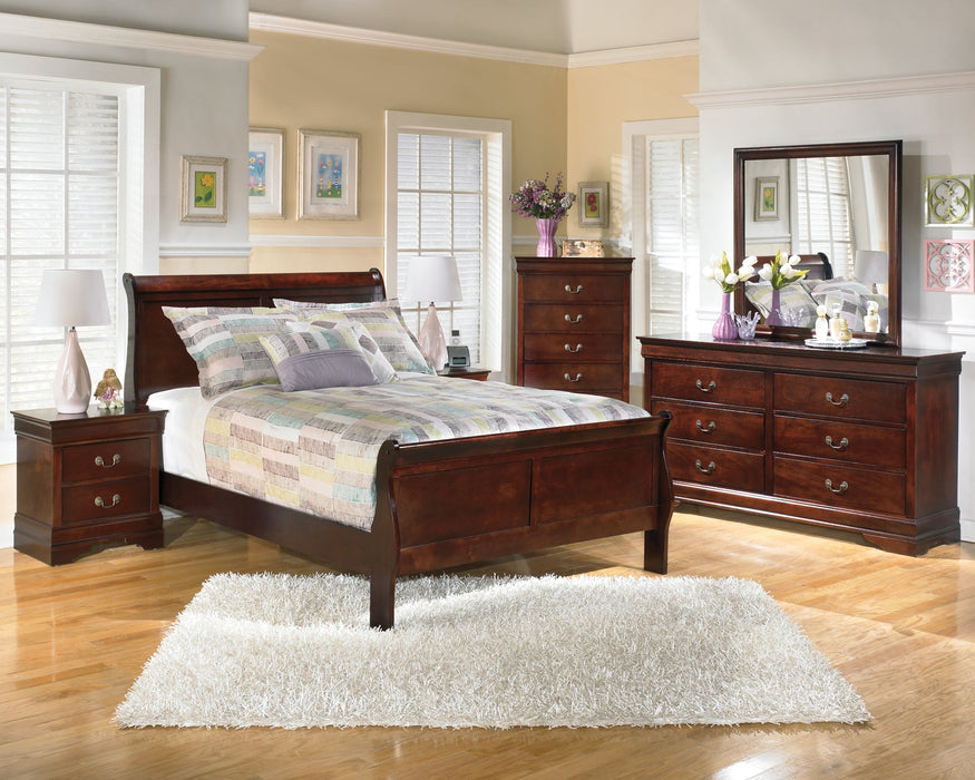 Alisdair Full Sleigh Bed with 2 Nightstands JR Furniture Store