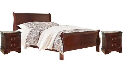 Alisdair King Sleigh Bed with 2 Nightstands JR Furniture Store