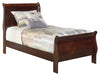 Alisdair Twin Sleigh Bed with 2 Nightstands JR Furniture Store