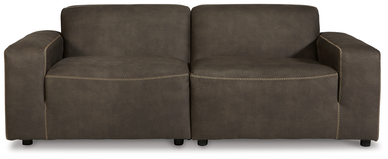 Allena 2-Piece Sectional Loveseat JR Furniture Store