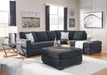 Altari 2-Piece Sectional with Ottoman JR Furniture Store