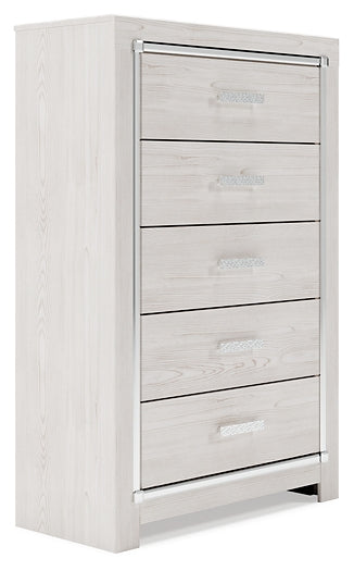 Altyra Five Drawer Chest JR Furniture Store