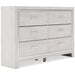 Altyra King Bookcase Headboard with Dresser JR Furniture Store
