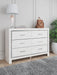 Altyra King Panel Bed with Dresser JR Furniture Store